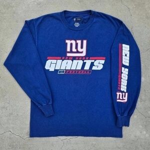 New York Giants Mens Size M Graphic print Longsleve t-shirt